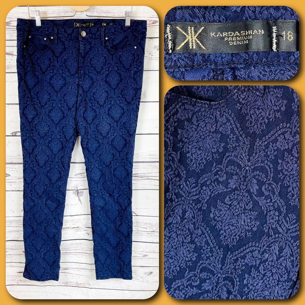 Kim Kardashian Premium Denim Curvy Skinny Jeans